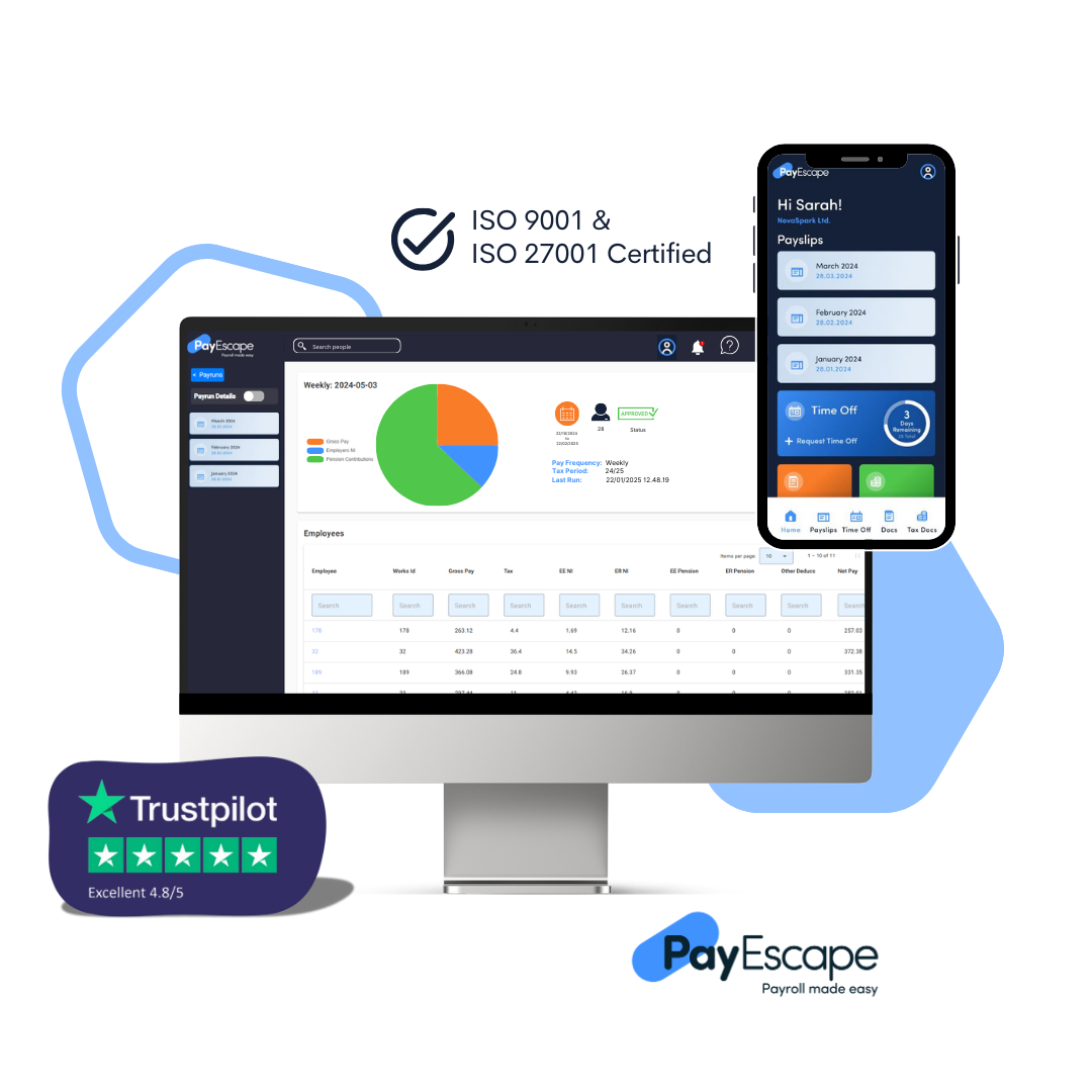 payroll software solutions payescape demo example